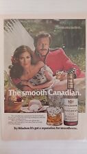 Vintage 1978 Windsor Supreme Canadian Whisky Full Color Print Advertisement picture