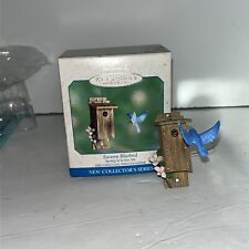 Hallmark Ornament Eastern Bluebird #1 In Spring Is In The Air Series 2000 picture