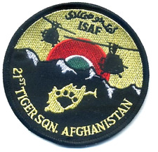 NATO ISAF TIGER Italian 21° Gruppo TIGER SQN Heart AB AFGHANISTAN vêlkrö PATCH picture