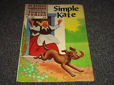 Classics Ilustrated Junior # 549 Simple Kate Bronze Age VG (4.0) picture