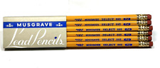Vintage Musgrave’s select 885 No.2 Pencils  pack of 12- one DOZEN- Brand New picture