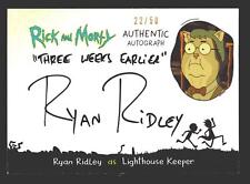 2019 Rick and Morty Season 2 RR-LK Ryan Ridley Lighthouse Keeper Autograph Card picture