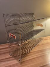 Vintage 1950's Lance Cracker Display Rack, Advertising Country Store Wire Rack picture