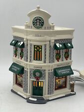 Department 56 The Original Snow Village 1995 Starbucks Coffee Shop no box picture