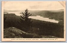 Fourth Lake, Bald Mountain, near Inlet. Adirondacks NY Vintage Postcard picture