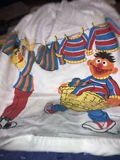 Vintage Bert  & Ernie Laundry Bag Muppets Very Rare picture