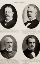 Notable Cincinnati Men of 1903 Photos FEDERAL OFFICIALS Taft Bundy Foraker D8 picture