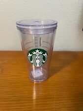 Starbucks Clear Grande Double Wall Acrylic Cold Cup Tumbler (16oz) picture