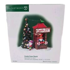 🚨 Department 56 Candy Cane Shack 56859 North Pole Series Village Accessory Rare picture