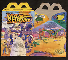 McDonald’s Happy Meal Box BACK TO THE FUTURE 1991 picture