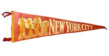 Vintage New York City Landmarks Souvenir Felt Pennant 26