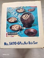 Vintage Hellerware 6 Piece Nut Dish Set picture