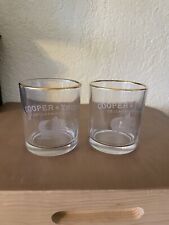 Vintage Cooper & Thief Cellarmasters Lowball Bourbon Whiskey Glasses - Set Of 2 picture