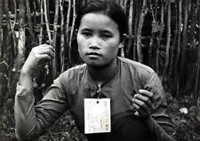 Captured Female Viet Cong Guerilla 1965 Old Photo picture