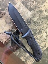 Schrade Survival Fixed Blade Knife Rubber SCHF36 (5” Black 1095 Blade) picture