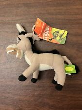 Shrek 2 Donkey Stuffed Animal Plush Clip-On 5” Keychain Dreamworks 2004 picture