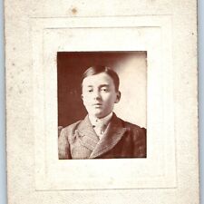 ID'd c1900s Montgomery Co., PA Boy Cabinet Card School Photo Norman Bitting H28 picture
