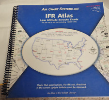 IFR ATLAS LOW ALTITUDE ENROUTE CHARTS MAJOR US CITIES 2011-2012 AIR CHART BOOK picture