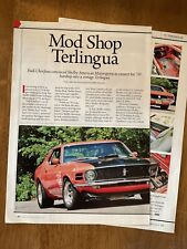 1970 Ford Mustang Hardtop Terlingua Conversion  Original 2013 Article CL-1 picture