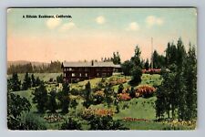 CA-California, Scenic View Hillside Residence, Vintage Postcard picture