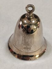 VINTAGE 1990 KIRK STIEFF SILVER PLATE MUSICAL BELL LENOX Have Yourself a Merry L picture