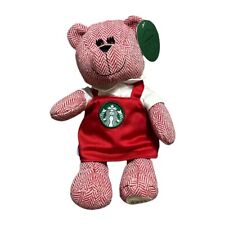 Starbucks Red Bearista Teddy Bear Plush Limited Edition 2016 Christmas 9.5
