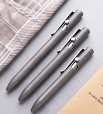 Tactile Turn - Stonewashed Titanium Bolt Action Pen in Standard, Short or Mini picture