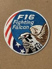 USAF F-16 Fighting Falcon Supersonic Multirole Fighter Aircraft Swirl Patch picture