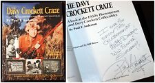 Davy Crockett Craze SIGNED 1997 Walt Disney History Fess Parker Paul Anderson picture