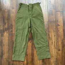Original 1951 Dated Wool OG-108 Trousers 31x29 Military Pants Not HBT WWII WW2 picture