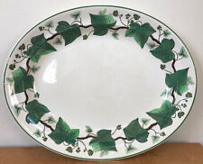 Vintage Wedgwood Etruria Napoleon Ivy Porcelain Oval Serving Platter Tray 15“ picture