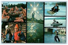 c1950's The Concord Hotel Kiamesha Lake New York NY Multiview Antique Postcard picture