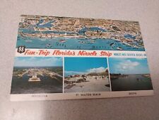 Vintage Florida Miracle Strip Postcard picture