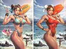 STREET FIGHTER 2024 SWIMSUIT ISSUE #1 (CEDRIC POULAT EXCLUSIVE VIRGIN A & B SET) picture