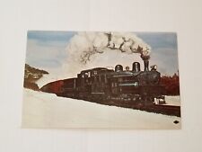 WM Western  Maryland Railroad Postcard Shay Number 6 picture