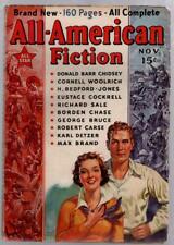 All-American Fiction Nov 1937 Watson Cover Art; Max Brand; 1st issue Pulp picture