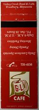 Vintage Matchbook Cover / G&L Cafe / Woodbury, Minnesota picture