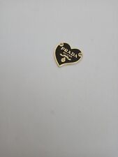 One Pieces 24mmPrada Logo Heart   with trim  Gold tone Button  Zipperpull picture