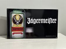 Jägermeister Tin Metal Sign 17” x 10” Promo Bar Decor Man Cave picture