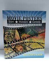 Classic Vintage Movie Posters Trading Card Album Binder with Promo Cards P1 & P2 picture