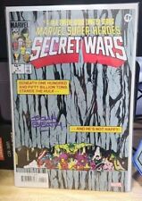 MARVEL SUPER-HEROES SECRET WARS #4 NM- 2024 Signed By John Beatty With COA picture