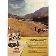 Vintage 1982 Print Ad for CCI Blazer Ammo Mountains picture