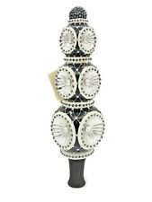Patricia Breen Majestic Finial Black Silver Christmas Tree Topper Jeweled picture
