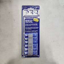 PEZ Mint on Card MOC Retired REGULAR REMAKE PEPPERMINT Silver 1995 P2#2 picture