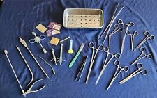 Vintage Medical Hand Tools Doctor Surgical Instruments  Stainless Oddities Lot picture