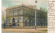 LANCASTER OH - Court House Postcard - udb - 1906 picture
