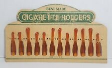 Best Made Cigarette Holders Tortoise USA Made Vintage Display Lot Of 12 picture