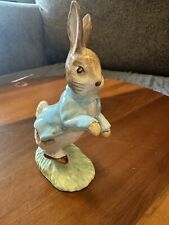 Vtg Beswick England Beatrix Potter Peter Rabbit Collectible Figurine 1948 Signed picture