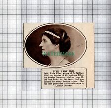 C5131) Sybil Lady Eden Anthony Obituary - 1945 SMALL Clip picture