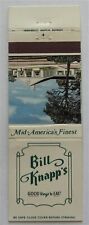BILL KNAPP'S FAMILY MID-AM. FINEST RESTAURANT CHAIN, MI, OH, IN MATCHBOOK COVER picture